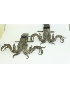 Band 2 stück, Historische Schlösser und Bänder, Eisen, 295mm, 150mm uni