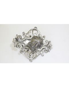 Griff historisch, Historische Schlösser und Bänder, Eisen, 165mm, 145mm uni