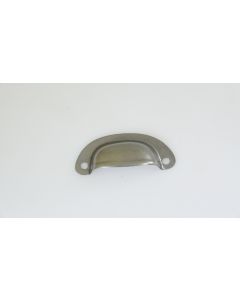 Muschelgriff, rostet, Beschläge, Eisen, 60mm uni