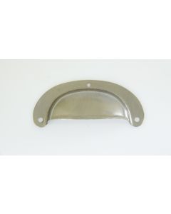 Muschelgriff, rostet, Beschläge, Eisen, 95mm uni