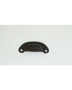 Muschelgriff, Beschläge, Eisen, 60mm uni