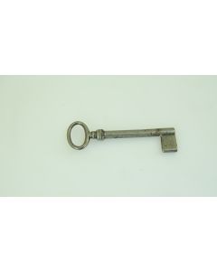 Rohschlüssel, hohl, Beschläge, Eisen, Halmlänge 60mm, Bart b 11mm l 15mm uni, Durchmesser 7mm
