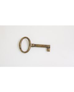 Rohschlüssel, Beschläge, Messing, Halmlänge 34mm, Bart b 6mm l 7mm uni