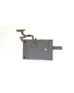 Türschloss, Historische Schlösser und Bänder, Eisen, 140mm, 93mm uni