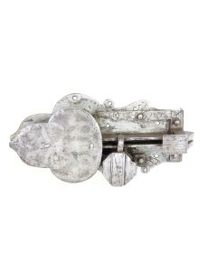 offenes Schloss, Historische Schlösser und Bänder, Eisen, 220mm, 110mm uni, Dornmass 85mm