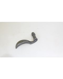 Drücker-Lochteil links, Tür und Fensterbeschläge, Eisen thermopatiniert, 140mm uni