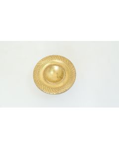 Knopf, Beschläge, Messing uni, Durchmesser 50mm