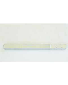 Vierkantstift abgesetzt, Tür und Fensterbeschläge, Eisen verzinkt, 10x130mm uni