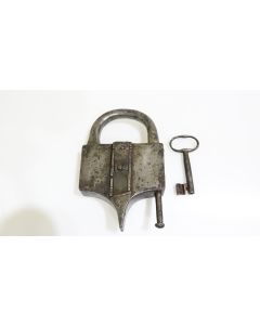 Vorhängeschloss, Historische Schlösser und Bänder, Eisen, 170mm, 105mm uni