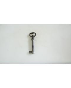 Schlüssel Rohling, Beschläge, Eisen, Halmlänge 50mm, Bart b 7mm l 10mm, Durchmesser 8mm