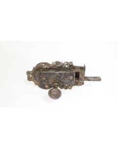 Türfallschloss, Historische Schlösser und Bänder, Eisen, 180mm, 95mm uni