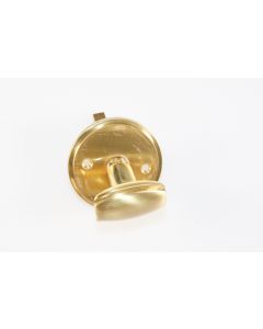 Knopf, quer, poliert, Beschläge, Messing, 2 cm, 3 cm