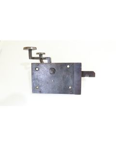 Türschloss, Historische Schlösser und Bänder, Eisen, 155mm, 95mm uni