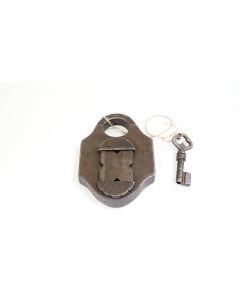 Vorhängeschloss, Historische Schlösser und Bänder, Eisen, 130mm, 90mm uni