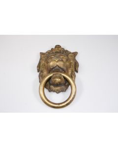 Türklopfer Löwe, Beschläge, Messing, 24 cm, 11 cm