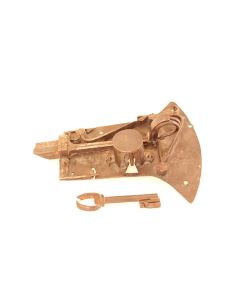 offenes Schloss, Historische Schlösser und Bänder, 250mm, 235mm uni, Dornmass 125mm