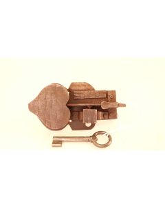 offenes Schloss, Historische Schlösser und Bänder, Eisen, 170mm, 90mm uni, Dornmass 55mm