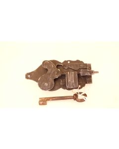 offenes Schloss, Historische Schlösser und Bänder, Eisen, 185mm, 90mm uni, Dornmass 65mm